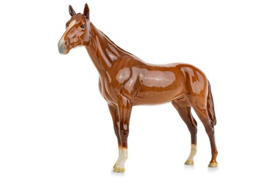 Lot 1461 - BESWICK HORSE FIGURE