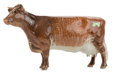 Lot 1470 - BESWICK COW FIGURE