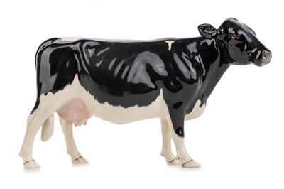 Lot 1473 - BESWICK, TWO  COW FIGURES