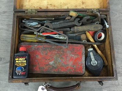 Lot 584 - COLLECTION OF VINTAGE TOOLS