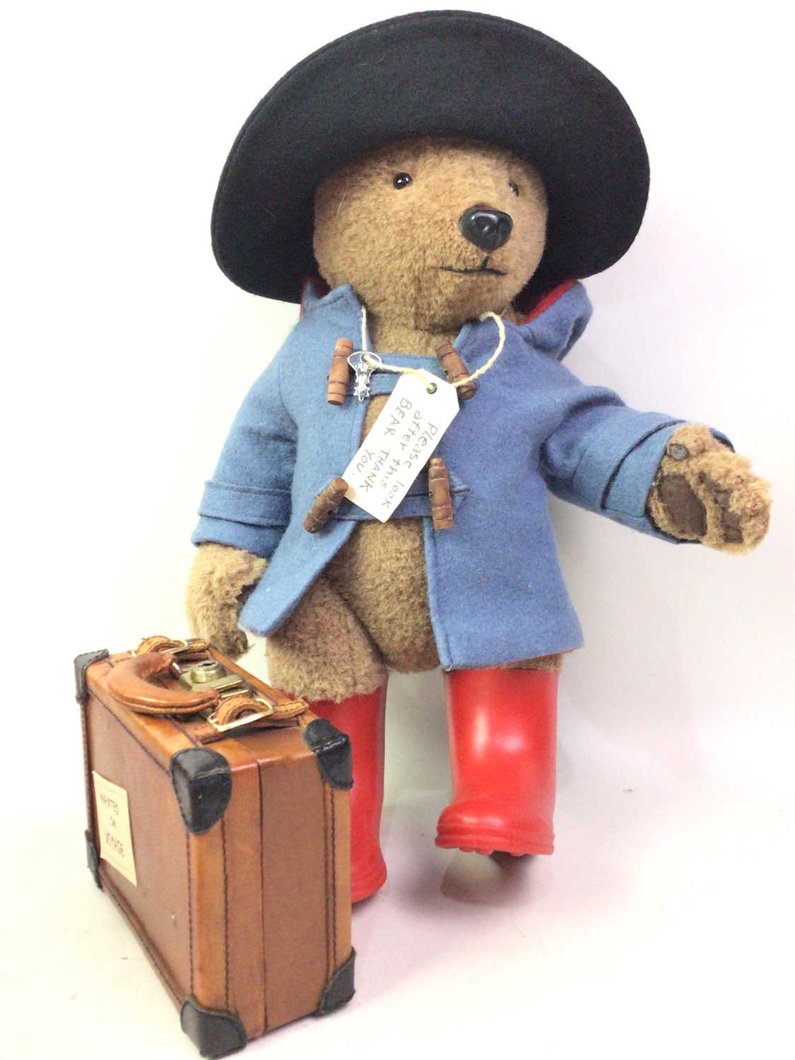 Lot 202 - R. JOHN WRIGHT PADDINGTON BEAR FIGURE