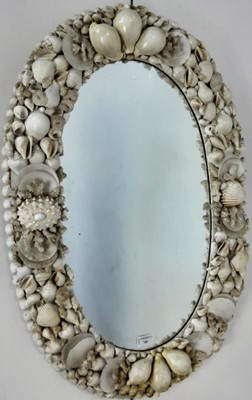 Lot 703 - OVAL WALL MIRROR