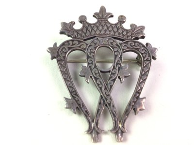 Lot 658 - SCOTTISH SILVER LUCKENBOOTH BROOCH