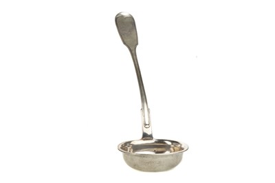 Lot 856 - CONTINENTAL SILVER SOUP LADLE