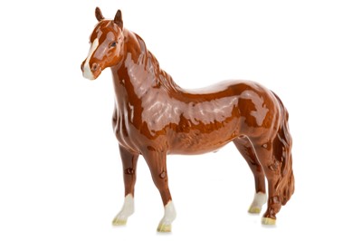 Lot 1485 - BESWICK HORSE FIGURE