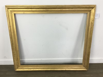 Lot 717 - MODERN GILT WOOD FRAME