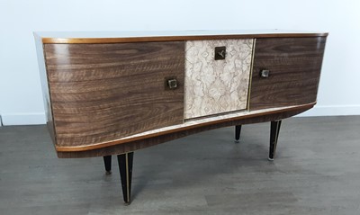 Lot 676 - MID CENTURY FORMICA SIDEBOARD