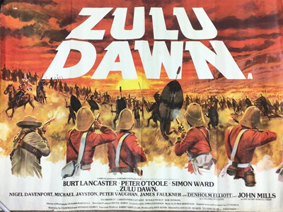 Lot 686 - ZULU DAWN FILM POSTER