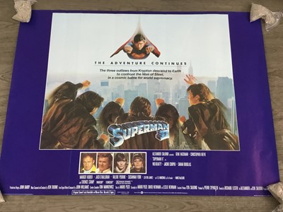 Lot 687 - SUPERMAN 2 FILM POSTER