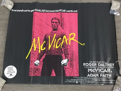 Lot 688 - MCVICAR FILM POSTER