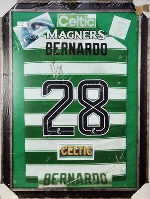 Lot 645 - PAULO BERNARDO, SIGNED CELTIC SHIRT