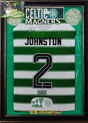 Lot 647 - ALISTAIR JOHNSTON, SIGNED CELTIC SHIRT