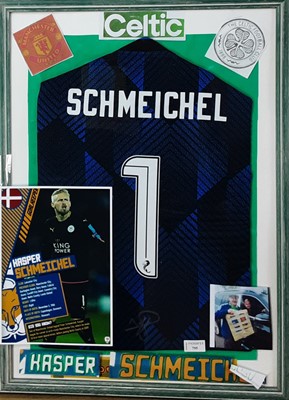 Lot 795 - KASPER SCHMEICHEL, SIGNED MANCHESTER UNITED SHIRT