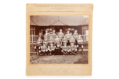 Lot 1748 - PERTHSHIRE RUGBY FOOTBALL CLUB, 1st XV PHOTOGRAPH