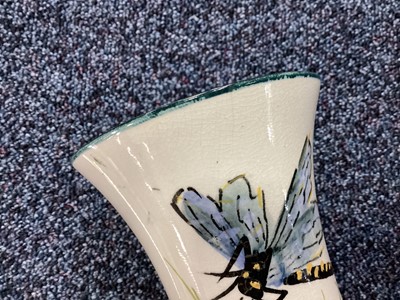 Lot 1567 - WEMYSS BEAKER VASE