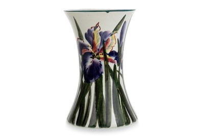 Lot 1573 - WEMYSS BEAKER VASE