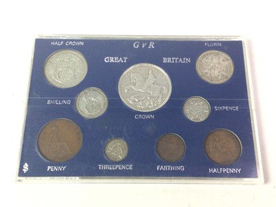 Lot 69 - GROUP OF GB SPECIMEN COIN SETS AND PART SETS