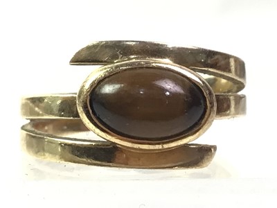 Lot 836 - TWO RINGS AND A LOCKET