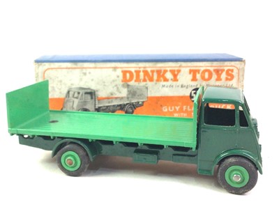 Lot 218 - DINKY TOYS, GUY FLAT TRUCK WITH TAILBOARD