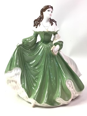 Lot 825 - GROUP OF ROYAL DOULTON AND COALPORT FIGURES