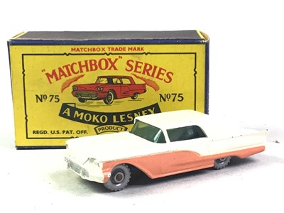 Lot 227 - MATCHBOX SERIES, MOKO LESNEY THUNDERBIRD DIECAST CAR