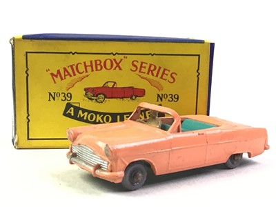 Lot 229 - MATCHBOX SERIES MOKO LESNEY 'ZODIAC' CONVERTIBLE DIECAST CAR