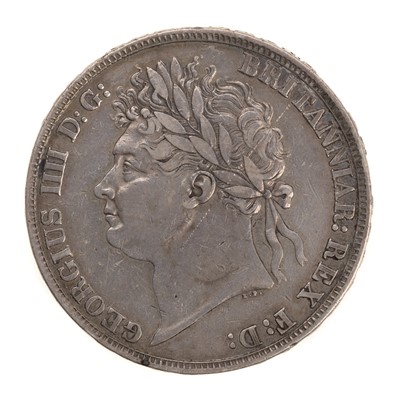 Lot 32 - GEORGE IV SILVER CROWN