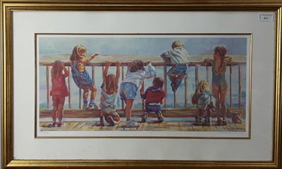 Lot 841 - LUCELLE RAAD (AMERICAN B- 1942), 'BOARDWALK II'