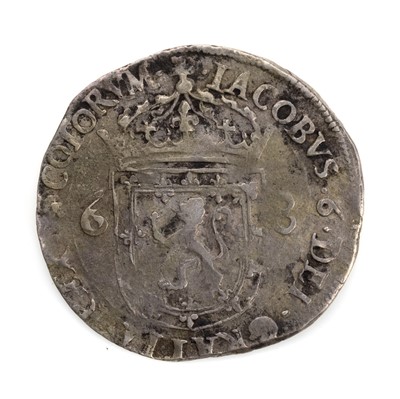 Lot 52 - SCOTLAND JAMES VI (1567-1625) HALF MERK