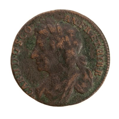 Lot 54 - SCOTLAND CHARLES II (1649-1685) BAWBEE