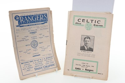 Lot 1761 - RANGERS F.C., COLLECTION OF DOMESTIC PROGRAMMES