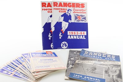 Lot 1762 - RANGERS F.C., COLLECTION OF ITEMS