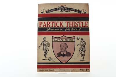 Lot 1764 - ST. MIRREN F.C. AND PARTICK THISTLE F.C., BRITISH FOOTBALL ANNUALS