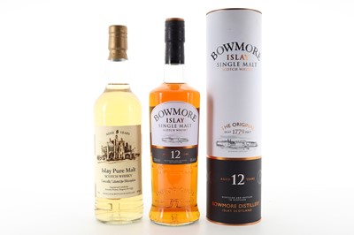 Lot 108 - BOWMORE 12 YEAR OLD AND INVERARITY ISLAY 8 YEAR OLD