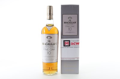 Lot 118 - MACALLAN 10 YEAR OLD FINE OAK