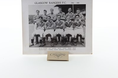 Lot 1771 - RANGERS F.C., CALENDAR