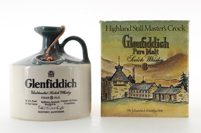 Lot 121 - GLENFIDDICH 8 YEAR OLD HIGHLAND STILLMASTER'S CROCK 26 2/3 FL OZ