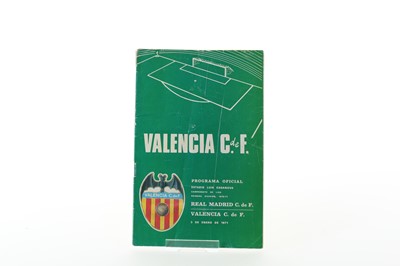 Lot 1793 - VALENCIA C.F. VS. RANGERS F.C., PROGRAMME