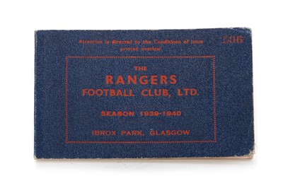 Lot 1810 - RANGERS F.C., SEASON BOOK