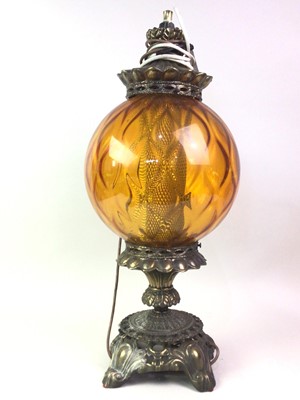 Lot 79 - BRASS TABLE LAMP