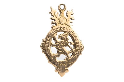 Lot 1842 - ALEXANDER (ALEC) SMITH OF RANGERS F.C., SCOTTISH CUP WINNERS GOLD MEDAL