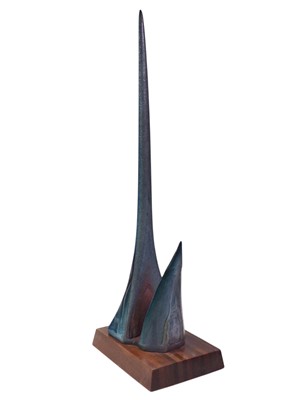 Lot 1813 - BILL AND TAIL FROM A 586LB BLUE MARLIN