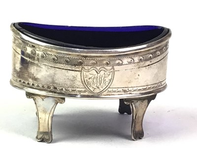 Lot 95 - GROUP OF VICTORIAN SILVER MUSTARD POTS