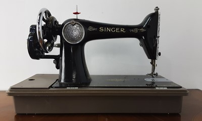 Lot 97 - TWO SINGER SEWING MACHINES