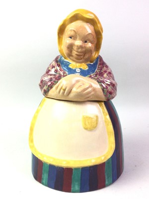 Lot 100 - BRAYTON LAGUNA AMERICAN BISCUIT JAR