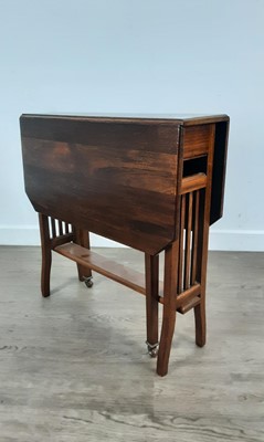 Lot 102 - MAHOGANY SUTHERLAND TABLE