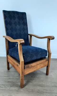 Lot 103 - BEECHWOOD RECLINING CHAIR