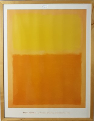 Lot 160 - AFTER MARK ROTHKO