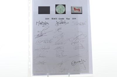 Lot 1868 - CELTIC F.C., COLLECTION OF SIGNED COVERS