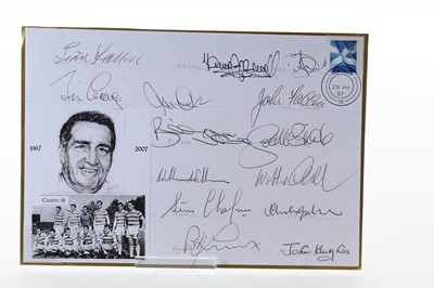 Lot 1870 - CELTIC F.C., LISBON LIONS SIGNED COVER